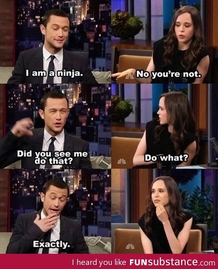 Joseph gordon-levitt: ninja