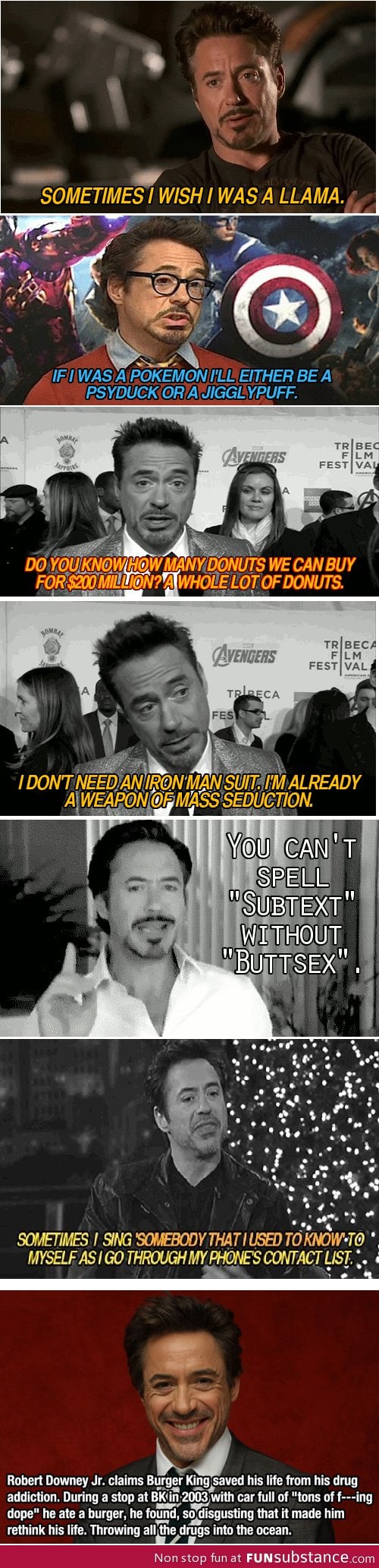 Robert downey jr compilation