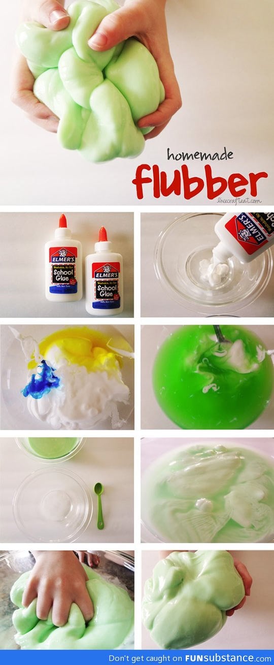 Homemade flubber