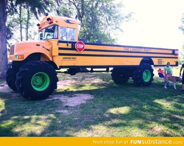 Coolest school bus