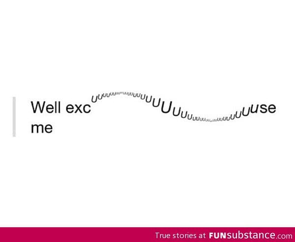 How we say excuse me