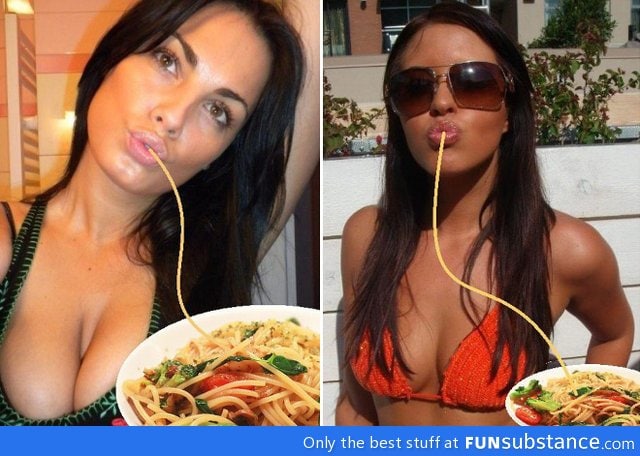 Duckface? just add pasta