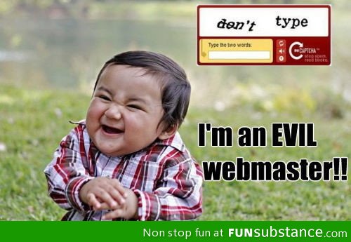 evil webmaster