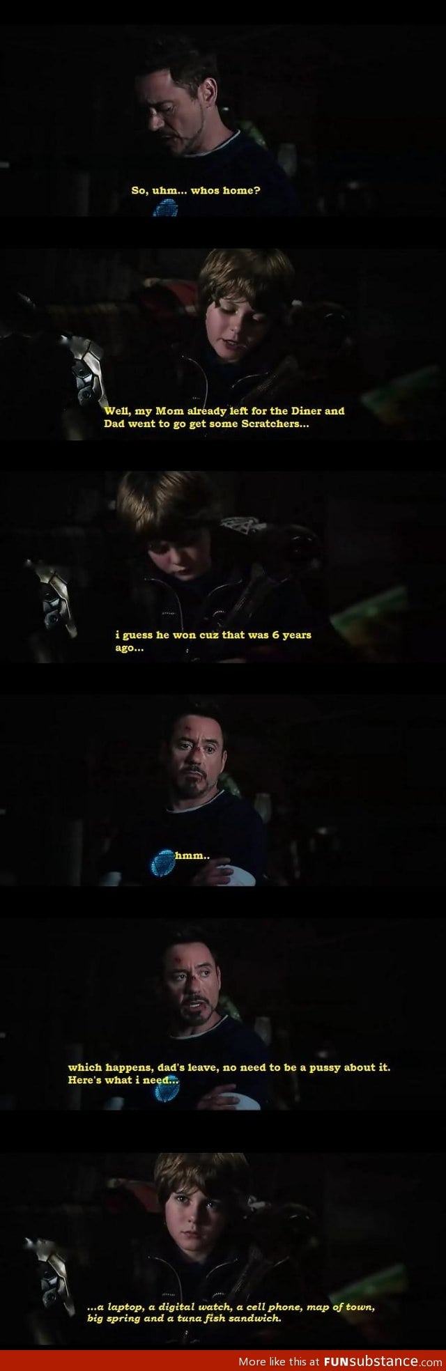 Favorite scene from iron man 3