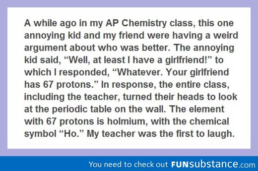 A really smart kid