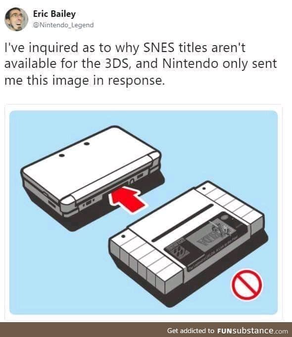 What's this? Nintendo snark? Impossible.