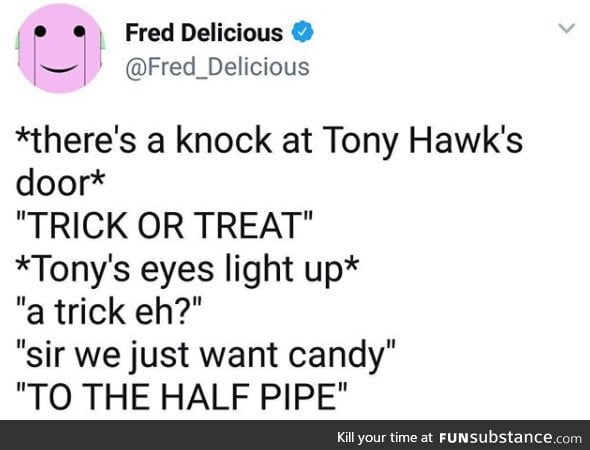 Tony please