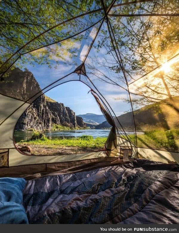 Transparent tent