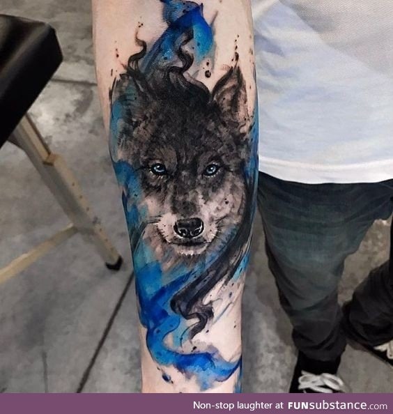 Wolf tattoo