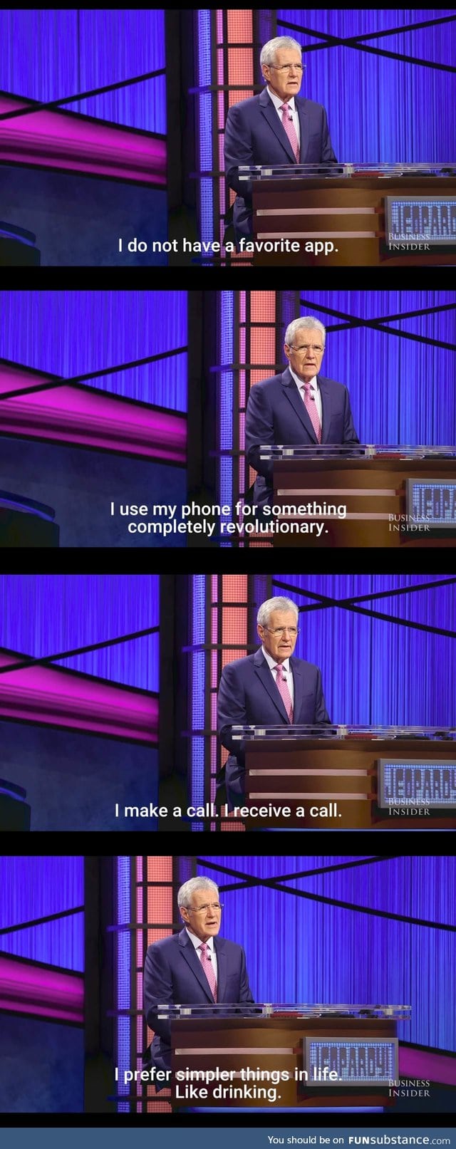 Alex Trebek's favorite app