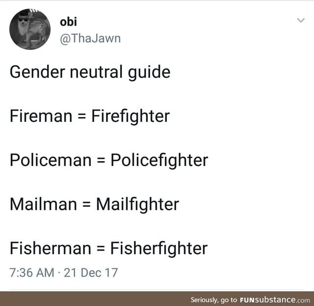 Gender neutral guide