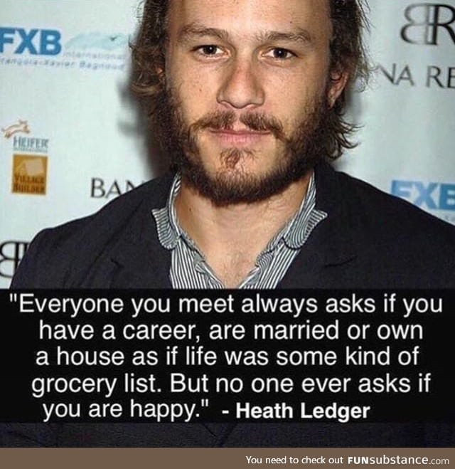 Missing heath ledger