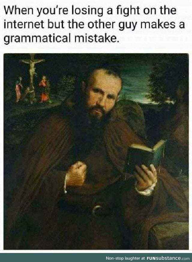 Grammar Nazi's are Always Losing