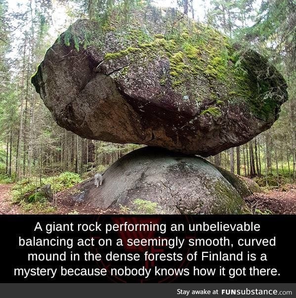 The magical rock of Finland