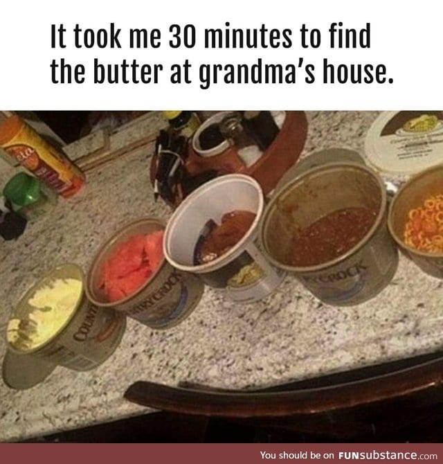 Find the butter