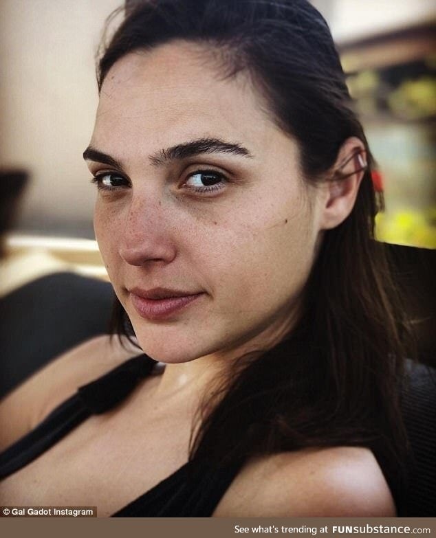 Gal Gadot without makeup