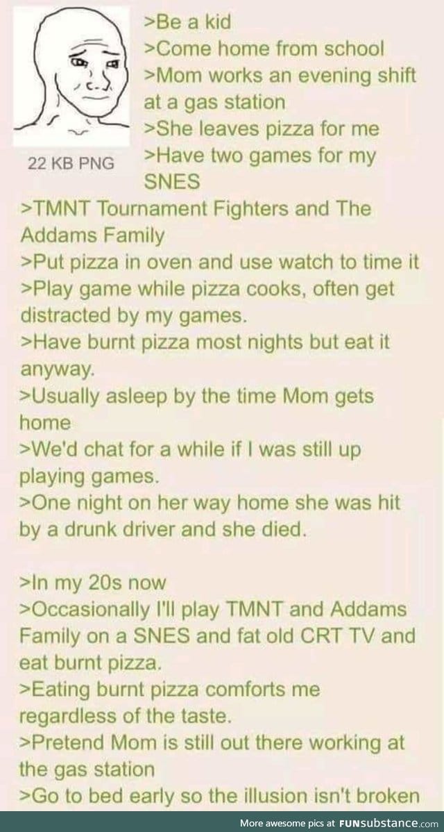 Sad greentext