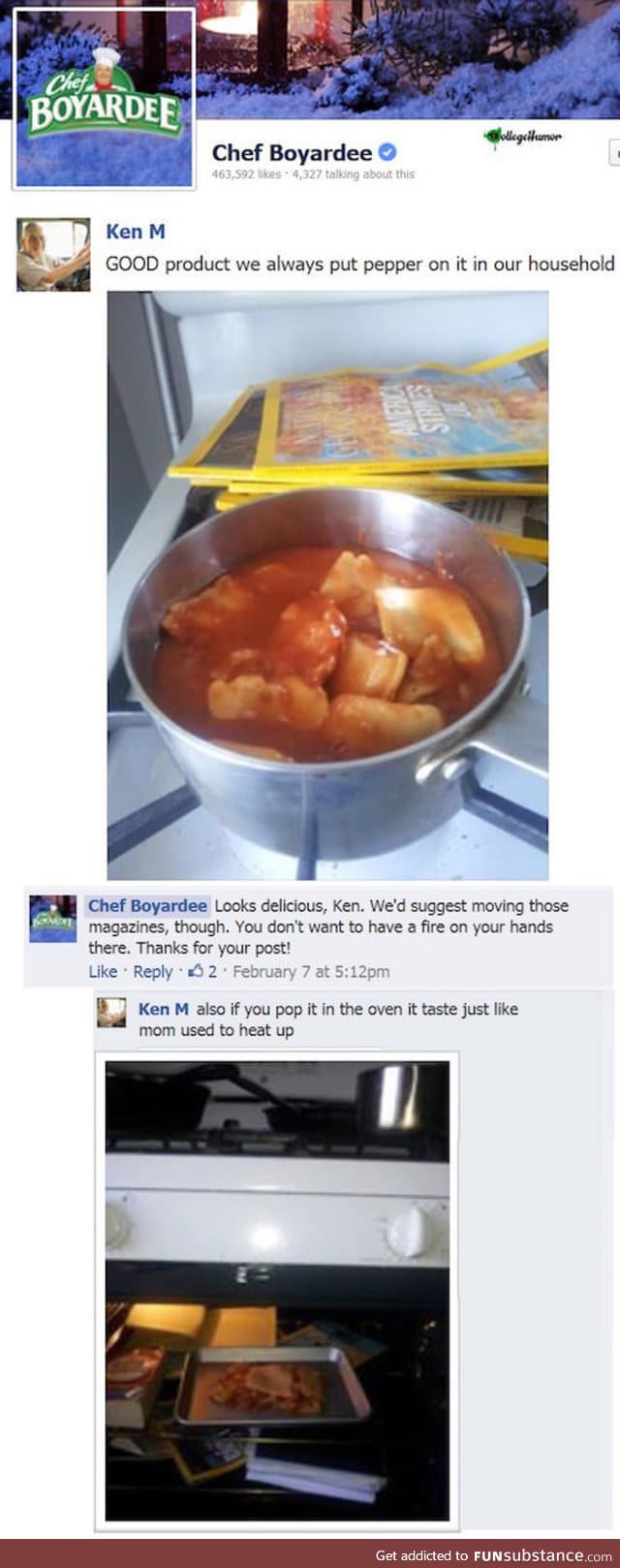 Ken M on cooking