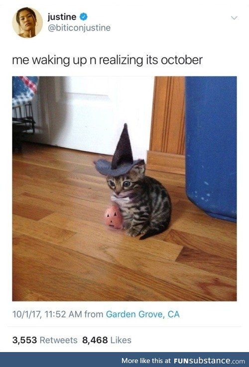 Halloween is coming