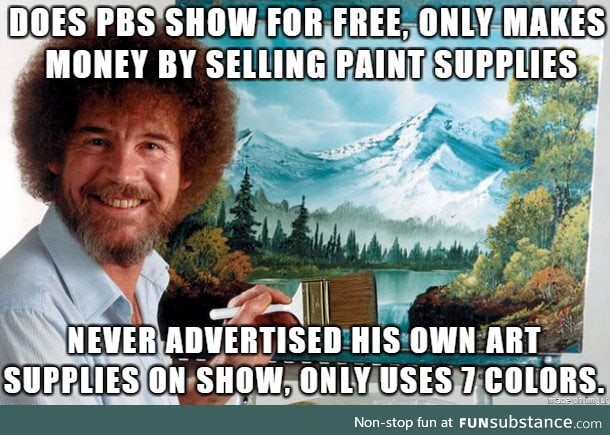 Good guy bob ross