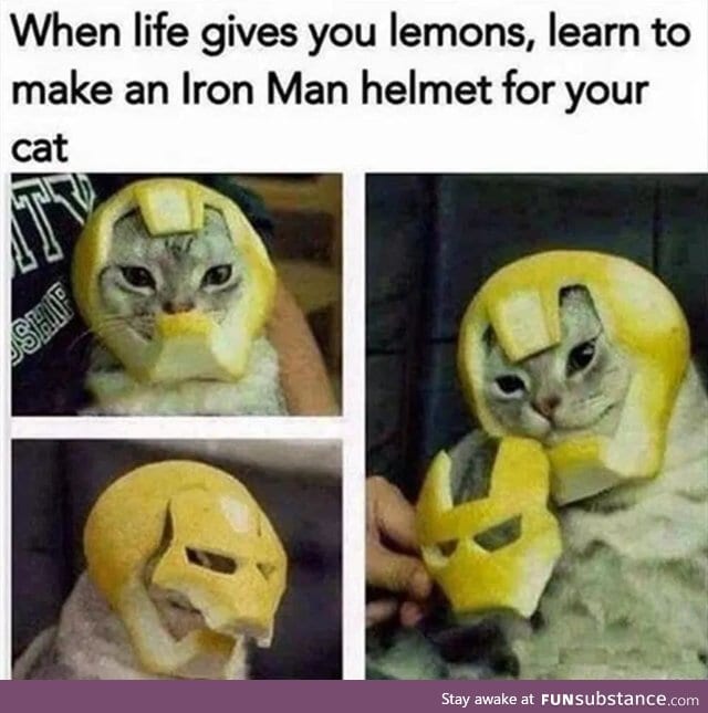 When life gives you lemons,