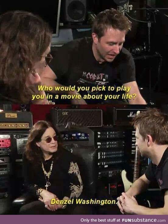 Ozzy Osbourne, film in the making