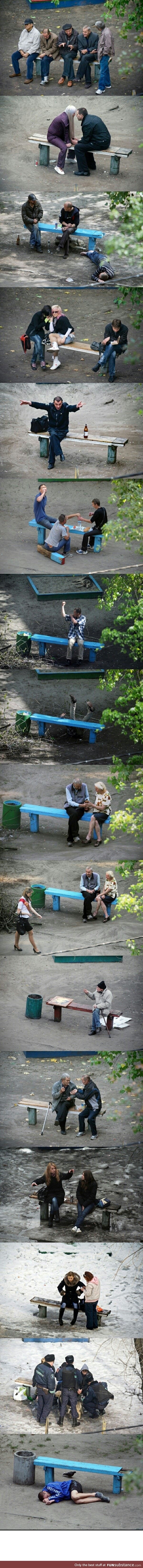 The Story of a bench, 2007-2017