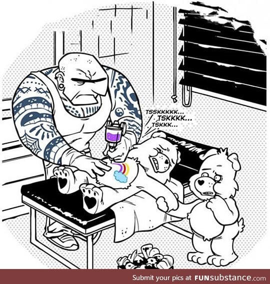 Dark secret behind care bears