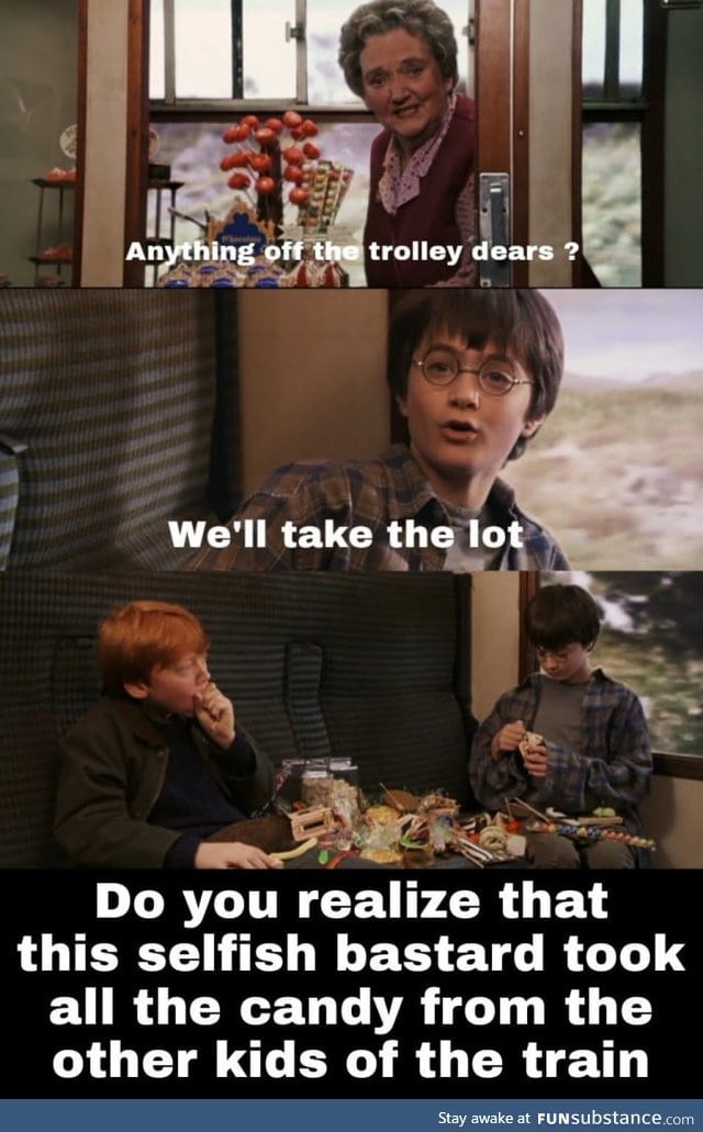 Harry is an asshole