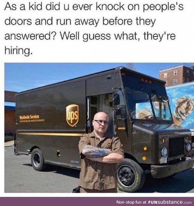 Mr UPS man