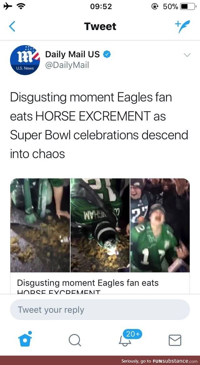 They might be super bowl champs, but they are still Philadelphia