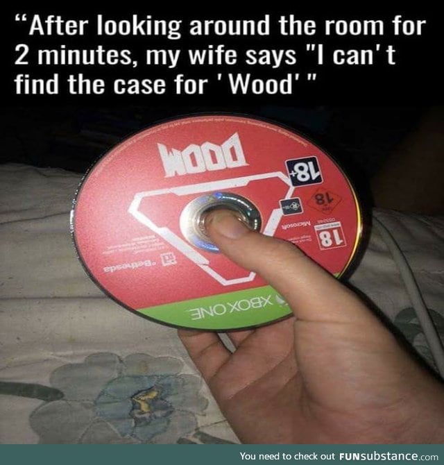 I've got wood