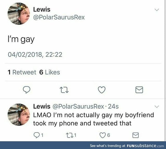 Not gay