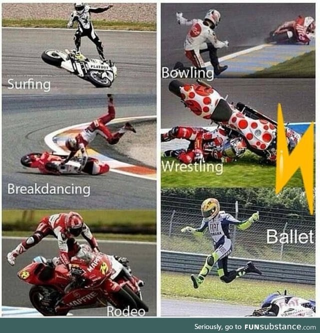 These motorcycle races are getting out of hand