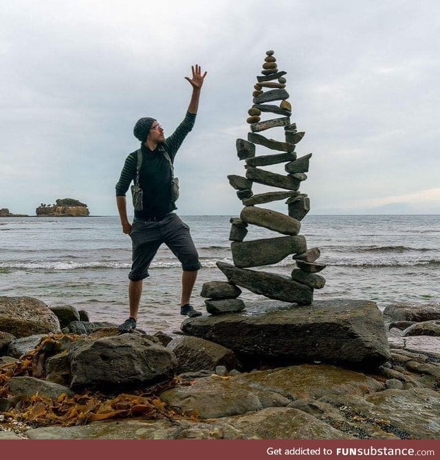 Rock balancing level 9000