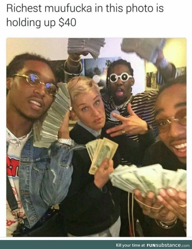 Raindrop drop top Ellen got more money in her hotbox