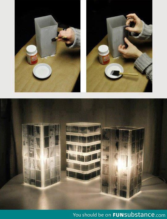 Cool way of creating amazing lamps