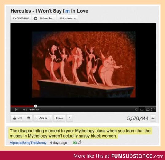 The muses in hercules