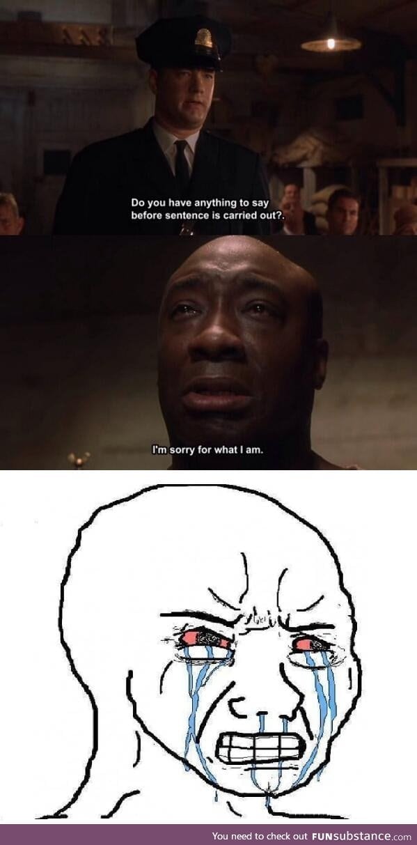 When men cried