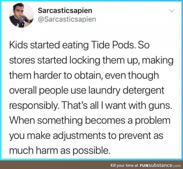 Make everyone eat tide pods then