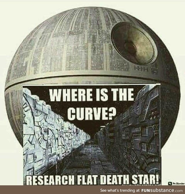 #FlatDeathStar