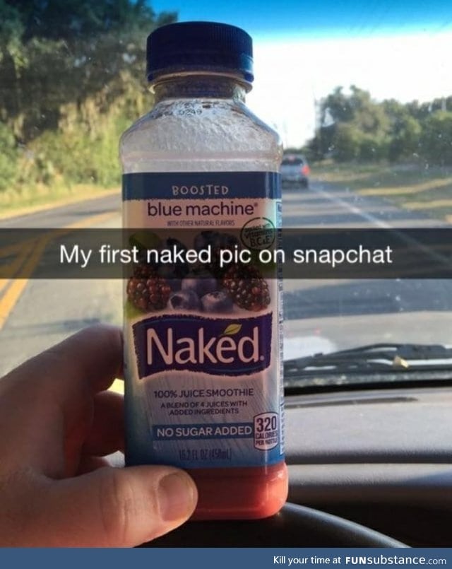 Naked pic on snapchat