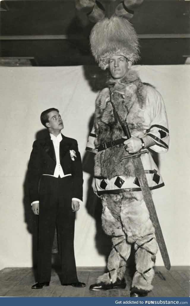 Jóhann k. Pétursson, the Icelandic giant