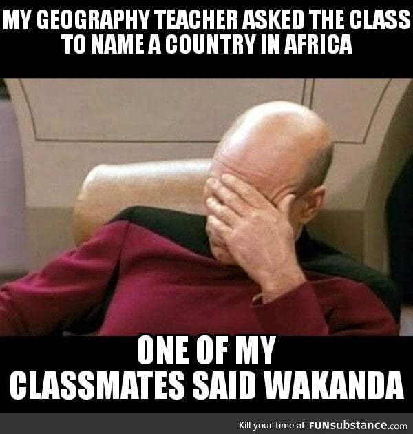 Wakanda forever