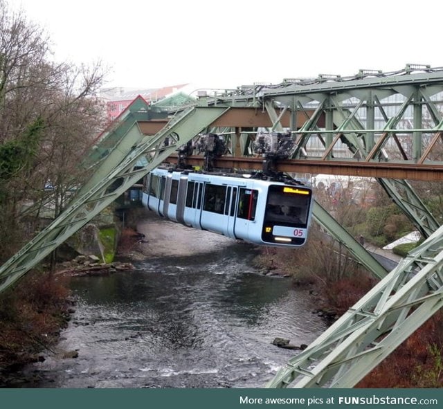 A commuter train in Germany