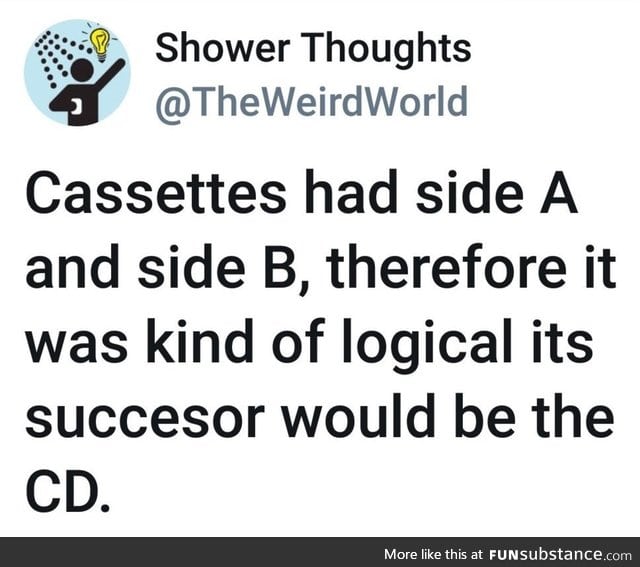 Shower thoughts