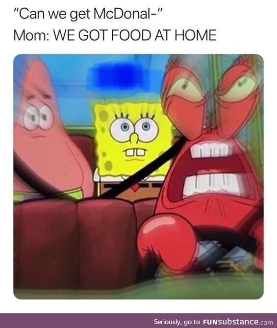 No good food