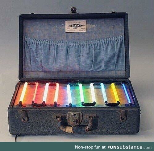 A Neon Salesman’s Sample Case From 1935