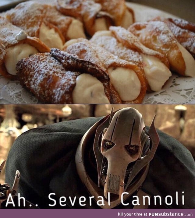 Several Cannoli