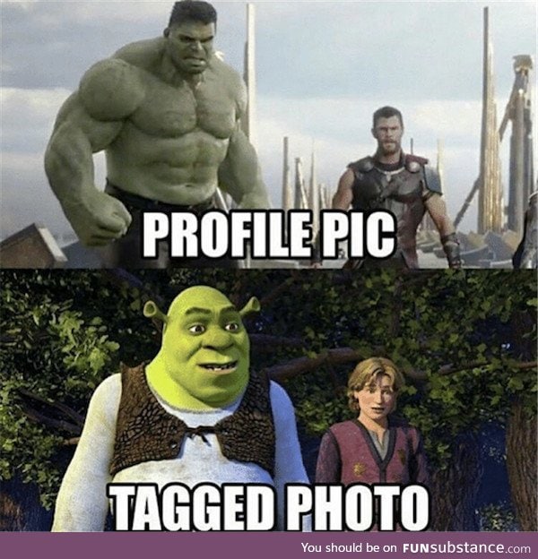 Profile Pics vs. Tagged Photos